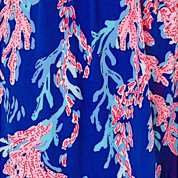 Lilly Pulitzer Kailua Smocked Dress in Borealis Blue NWT - Size Large - Picture 5 of 9